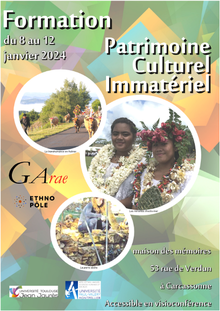 Formation Patrimoine culturel immatériel